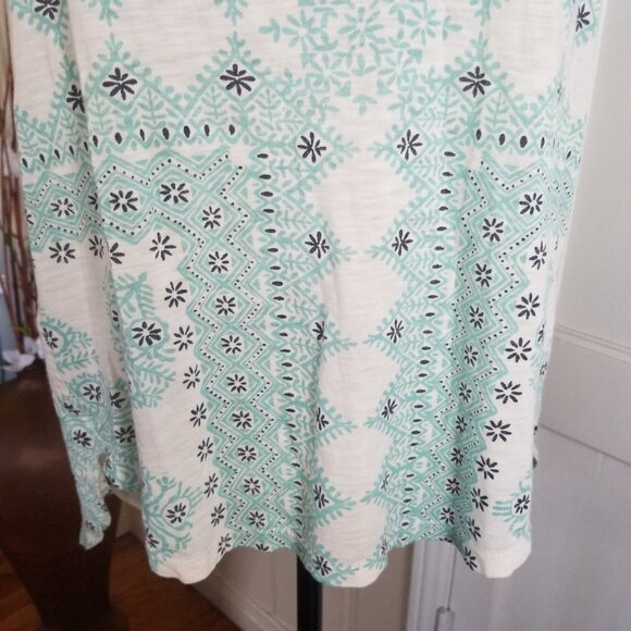 Lucky Brand Sleeveless Embroidered Tank Top Sz S - Picture 3 of 9